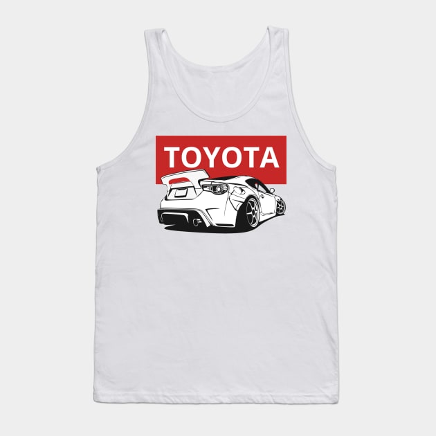 Toyota 86 Tank Top by artoriaa